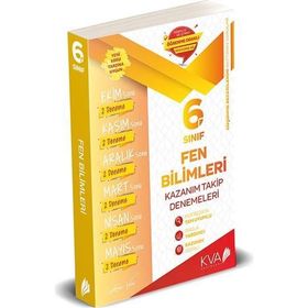 6. Sınıf Fen Bilimleri Kazanım Takip Denemeleri Koray Varol Akademi