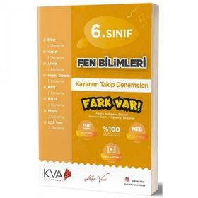 6. Sınıf Fen Bilimleri Kazanım Takip Denemeleri Koray Varol Akademi