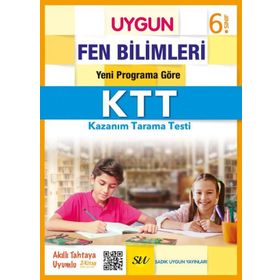 6. Sınıf Fen Bilimleri Kazanım Tarama Testi - Sadık Uygun Yayınları