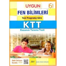 6. Sınıf Fen Bilimleri Kazanım Tarama Testi - Sadık Uygun Yayınları