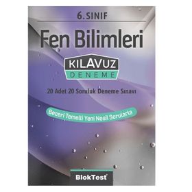 6. Sınıf Fen Bilimleri Kılavuz Deneme-Blok Test Yayınları