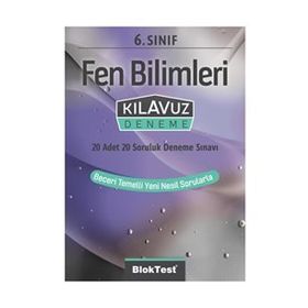 6. Sınıf Fen Bilimleri Kılavuz Deneme-Blok Test Yayınları