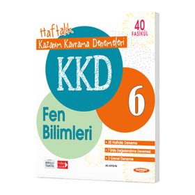 6. Sınıf Fen Bilimleri KKD Denemeleri 40 Fasikül Kurmay Yayınları