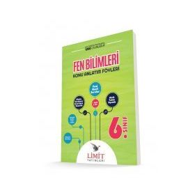 6. Sınıf Fen Bilimleri Konu Anlatım Föyleri - Limit Yayınları