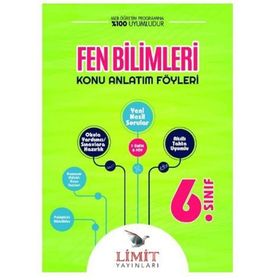 6. Sınıf Fen Bilimleri Konu Anlatım Föyleri - Limit Yayınları