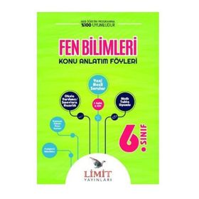 6. Sınıf Fen Bilimleri Konu Anlatım Föyleri - Limit Yayınları