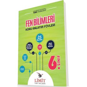 6. Sınıf Fen Bilimleri Konu Anlatım Föyleri - Limit Yayınları