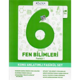 6 Sınıf Fen Bilimleri Konu Anlatımlı Fasikül Set - Bilfen Yayınları