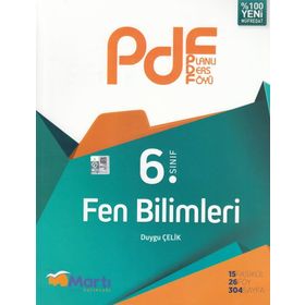 6.Sınıf Fen Bilimleri Konu Anlatımlı PDF - Martı Yayınları