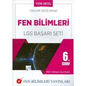 6.Sınıf Fen Bilimleri LGS Başarı Seti-Fen Bilimleri Yayınları