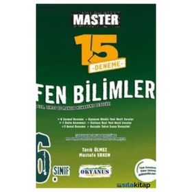6. Sınıf Fen Bilimleri Master 15 Deneme