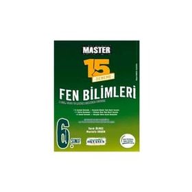 6. Sınıf Fen Bilimleri Master 15 Deneme