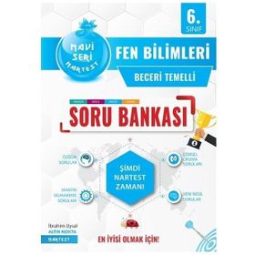 6. Sınıf Fen Bilimleri Mavi Soru Bankası-Nartest Yayınları