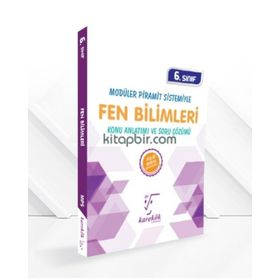 6. Sınıf Fen Bilimleri MPS Konu Anlatımı ve Soru Çözümü Karekök Yayınları