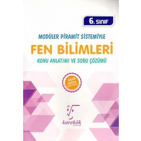 6. Sınıf Fen Bilimleri MPS Konu Anlatımı ve Soru Çözümü Karekök Yayınları