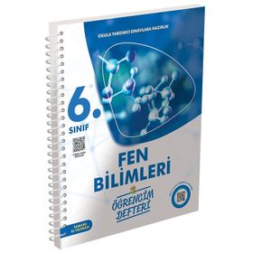 6.sınıf Fen Bilimleri Öğrencim Defteri Murat Yayınları