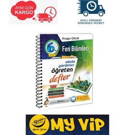 6. Sınıf Fen Bilimleri Öğreten Defter - Çanta Yayınları