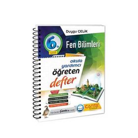 6. Sınıf Fen Bilimleri Öğreten Defter - Çanta Yayınları