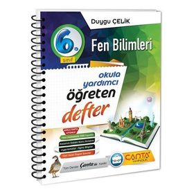 6. Sınıf Fen Bilimleri Öğreten Defter - Çanta Yayınları