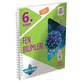 6. Sınıf Fen Bilimleri Okulum Akıllı Defteri-Murat Yayınları