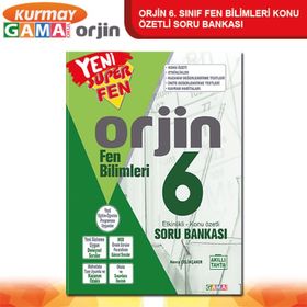 6. Sınıf Fen Bilimleri Orjin Konu Özetli Soru Bankası - Gama Yayınları