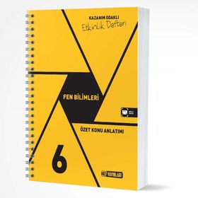 6. Sınıf Fen Bilimleri Özet Konu Anlatımlı Etkinlik Kitabı - Hız Yayınları