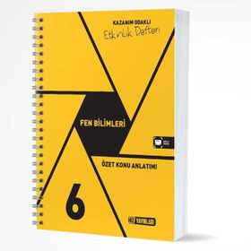 6. Sınıf Fen Bilimleri Özet Konu Anlatımlı Etkinlik Kitabı - Hız Yayınları