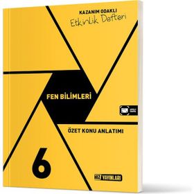 6. Sınıf Fen Bilimleri Özet Konu Anlatımlı Etkinlik Kitabı - Hız Yayınları