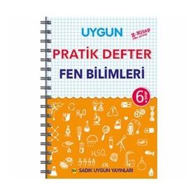 6. Sınıf Fen Bilimleri Pratik Defter - Sadık Uygun Yayınları