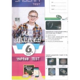6. Sınıf Fen Bilimleri Sağlam Yaprak Test-Molekül Yayınları