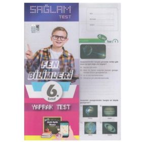 6. Sınıf Fen Bilimleri Sağlam Yaprak Test-Molekül Yayınları