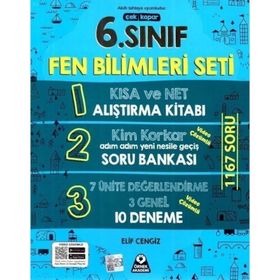 6. Sınıf Fen Bilimleri Seti-Örnek Akademi