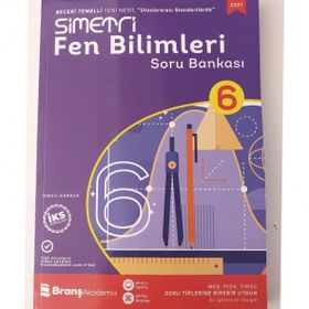6. Sınıf Fen Bilimleri Simetri Soru Bankası-Branş Akademi Yayınları