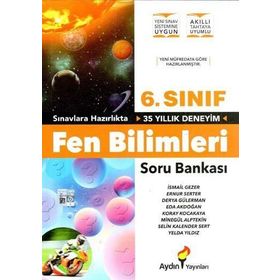6. Sınıf Fen Bilimleri Soru Bankası - Aydın Yayınları