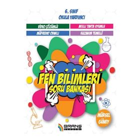 6.Sınıf Fen Bilimleri Soru Bankası Branş Akademi Yayınları