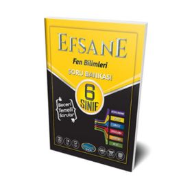 6.Sınıf Fen Bilimleri Soru Bankası Efsane Yayınları