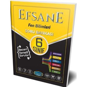 6.Sınıf Fen Bilimleri Soru Bankası Efsane Yayınları
