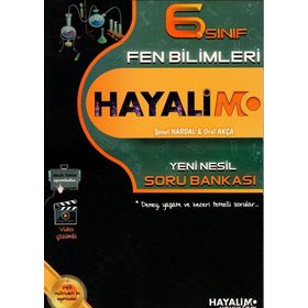 6. Sınıf Fen Bilimleri Soru Bankası-Hayalimo Yayınları