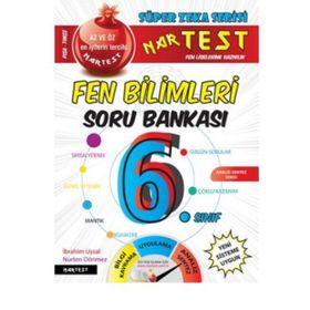6. Sınıf Fen Bilimleri Soru Bankası-Nartest Yayınları