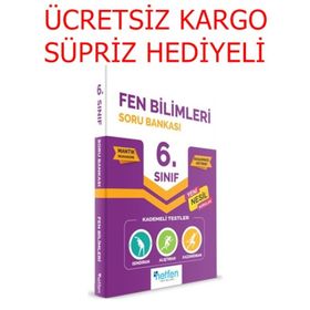 6. Sınıf Fen Bilimleri Soru Bankası Netfen Yayınları