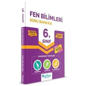 6. Sınıf Fen Bilimleri Soru Bankası Netfen Yayınları