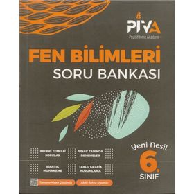 6. Sınıf Fen Bilimleri Soru Bankası-Piva Yayınları