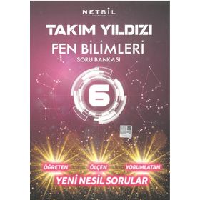 6.Sınıf Fen Bilimleri Soru Bankası Takım Yıldızı Netbil Yayınları