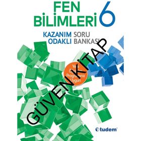 6. Sınıf Fen Bilimleri Soru Bankası Tudem Yayınları