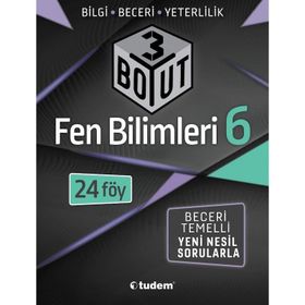 6. Sınıf Fen Bilimleri Soru Bankası Tudem Yayınları