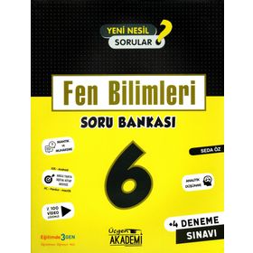 6. Sınıf Fen Bilimleri Soru Bankası-Üçgen Akademi Yayınları