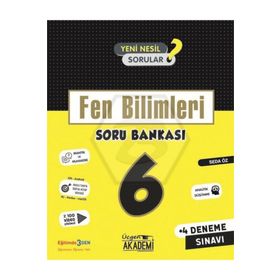 6. Sınıf Fen Bilimleri Soru Bankası-Üçgen Akademi Yayınları