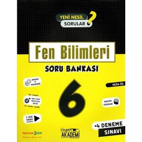 6. Sınıf Fen Bilimleri Soru Bankası-Üçgen Akademi Yayınları