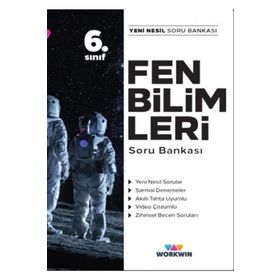 6. Sınıf Fen Bilimleri Soru Bankası-Workwin Plus Yayınları