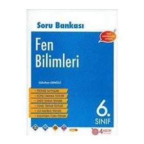 6.Sınıf Fen Bilimleri Soru Bankası/4 Adım Yayınları
